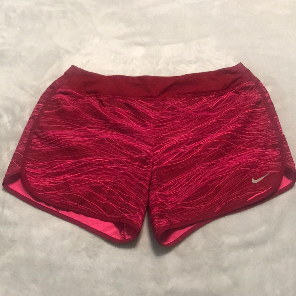 pink nike shorts